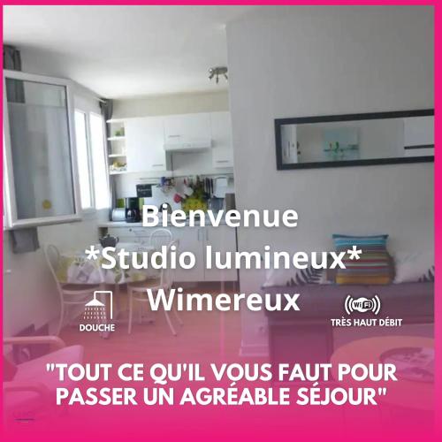 Studio lumineux - Conciergerie Leroy