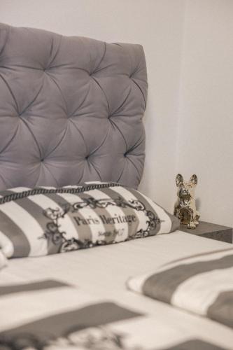 Postel nebo postele na pokoji v ubytování Casa Selimi
