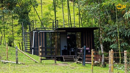 Refugio Selvaticoにある庭