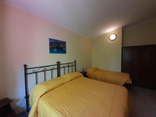 Cama o camas de una habitación en Hotel Sant'elene