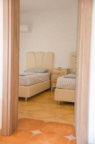 Posezení v ubytování Casa Selimi