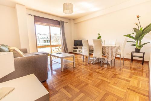 Χώρος καθιστικού στο Guest H4U POVOA PRACA JOAO 23