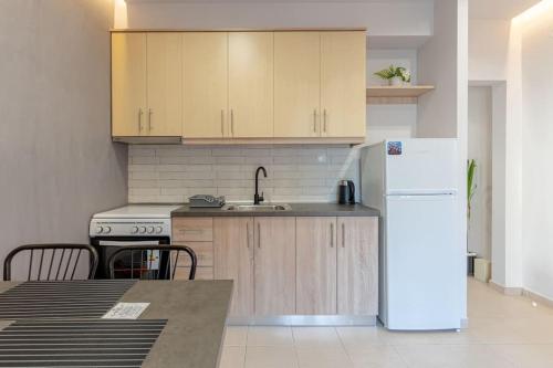 Una cocina o cocineta en Al centro