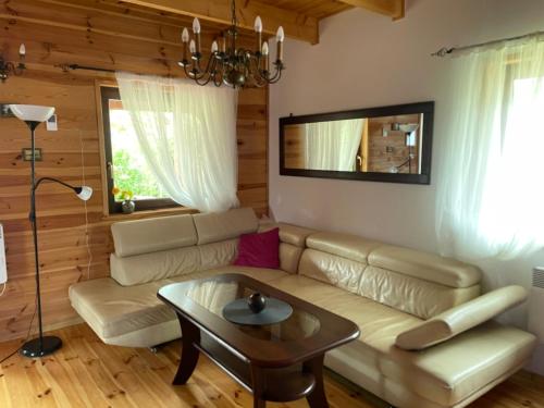 Χώρος καθιστικού στο DOM Z BALI Villa Bajkowy Dom