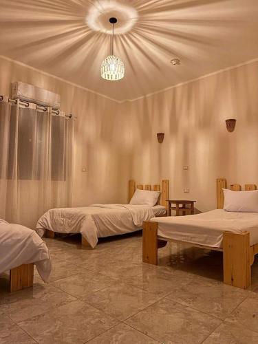 Postel nebo postele na pokoji v ubytování Dahab Motel