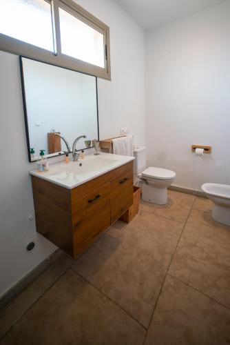Koupelna v ubytování Bio et Bois -Luxury Bio Farm-