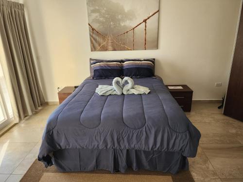 Postel nebo postele na pokoji v ubytování OCEAN FRONT, Las Palmas, Villa 1320