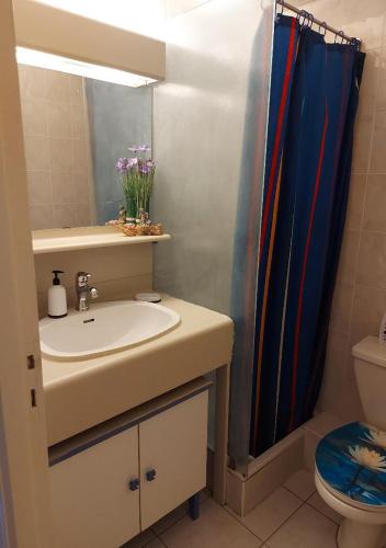 Cap d'Agde, appartement bord de mer, 50 m plage de la Roquille, climatisé et WIFI,