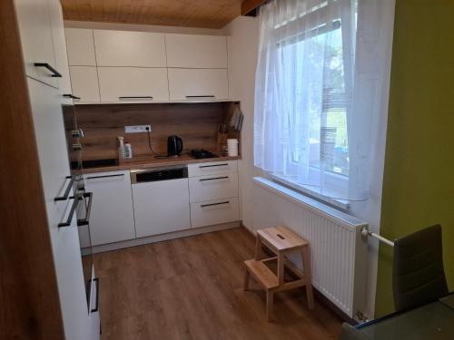 Η κουζίνα ή μικρή κουζίνα στο Apartmán U jelena