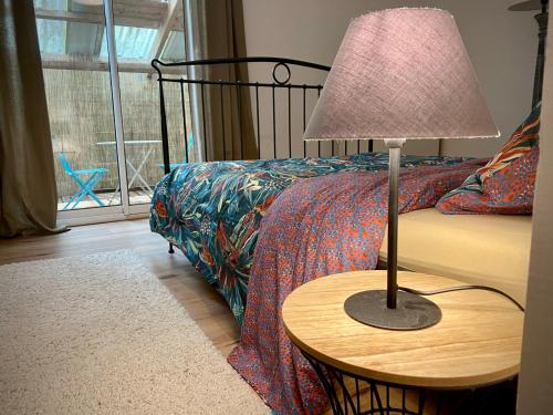 Postel nebo postele na pokoji v ubytování Appartement cosy