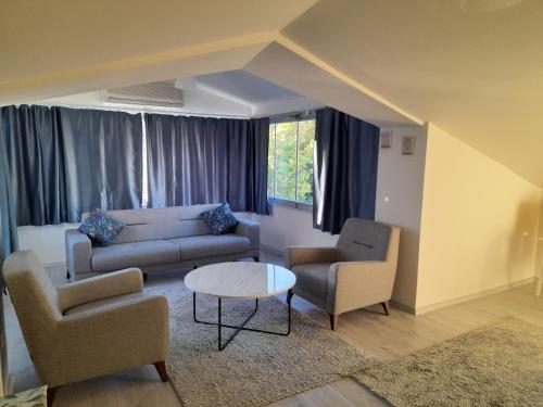 Гостиная зона в Apartment close to the sea in the most central of city