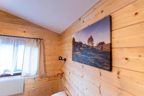 Chaty pod lesom Oščadnicaにあるテレビまたはエンターテインメントセンター