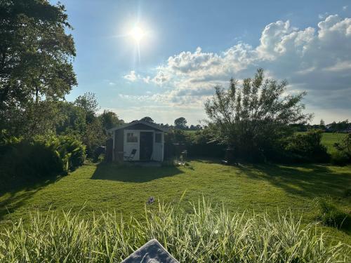 Zahrada ubytování Ferienlandhaus Steinfeld