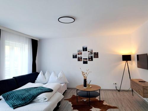 Posezení v ubytování Ferienwohnung Kapar