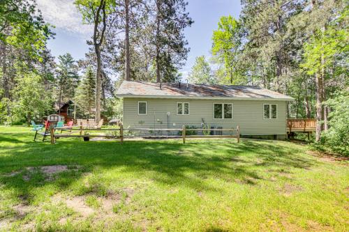 Κήπος έξω από το 16 Mi to Mount Ski Gull Pequot Lakes Cabin
