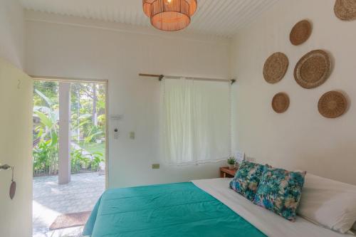 מיטה או מיטות בחדר ב-La Canasta