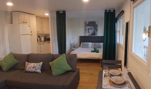 Postel nebo postele na pokoji v ubytování Casa bonita deluxe studio