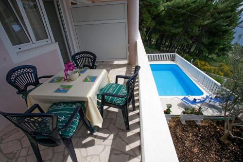 Πισίνα στο ή κοντά στο Apartments Adriatic Blue with pool