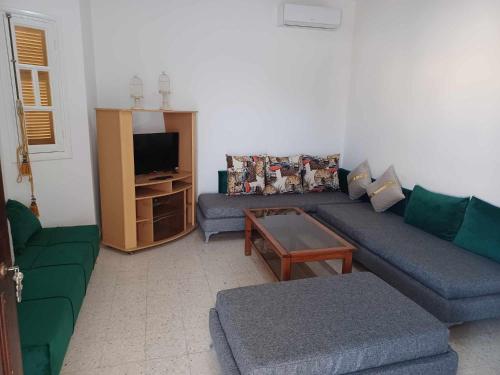 Posezení v ubytování Jerba Rent Home