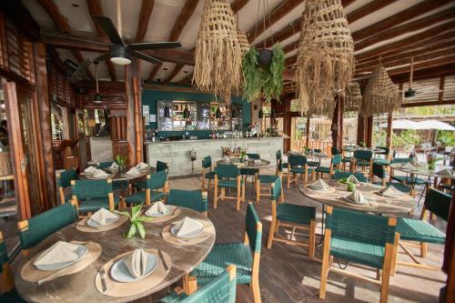 Restaurace v ubytování Hotel Siesta Holbox