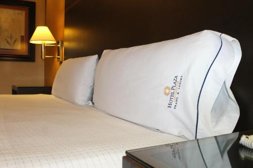 Krevet ili kreveti u jedinici u objektu Hotel Plaza las Quintas
