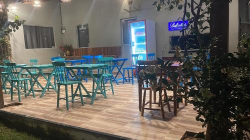 Un restaurante u otro lugar para comer en Pousada Mali