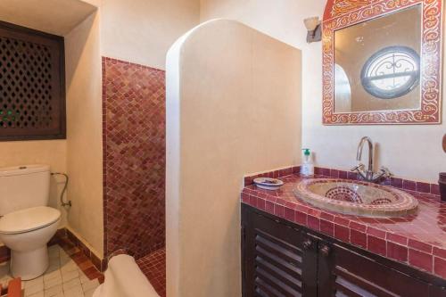 Salle de bains dans l'établissement Casa mesana