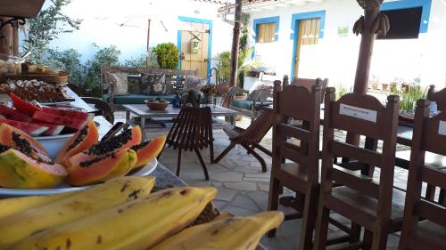 Restoran atau tempat lain untuk makan di Pousada Flor do Mar