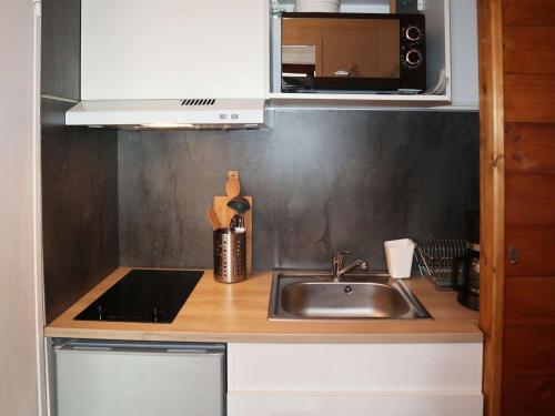 Studio cosy pour 2 en centre station, vue sur les pistes - FR-1-322-629