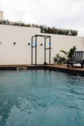 Hồ bơi trong/gần Private Beach Villa with Pool