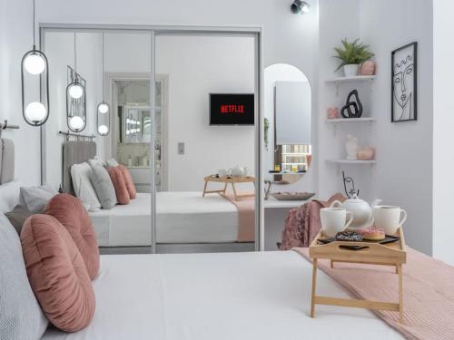 Χώρος καθιστικού στο Asiklari's Project ApARTment