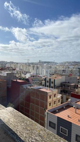 a view of a city from the roof of a building at Tanger Relax Appartement in Tangier