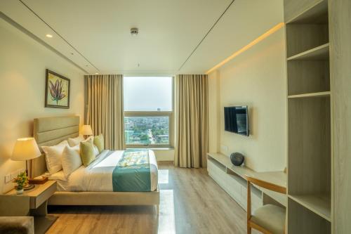 TV/trung tâm giải trí tại jüSTa Residences - AIPL Joy Street, Gurgaon