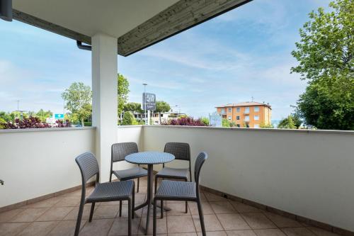 Μπαλκόνι ή βεράντα στο Hotel Arena