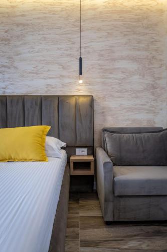 Cama o camas de una habitación en Hotel Flori