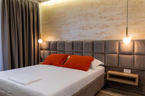 Cama o camas de una habitación en Hotel Flori