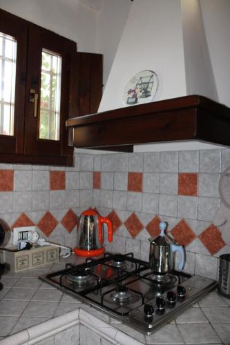 Cucina o angolo cottura di La Dimora del Passato B&B