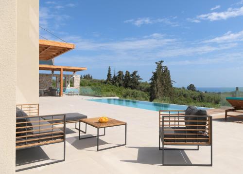 Kolam renang di atau dekat dengan Blue Zone Villa, a SeaView Sanctuary with Pool, By ThinkVilla