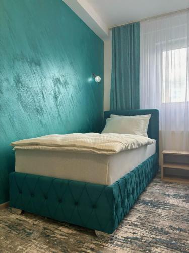 Hotel Residence Travnikにあるベッド