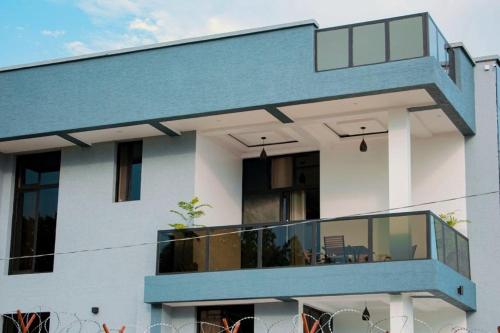 Balkón nebo terasa v ubytování Natamber apartment