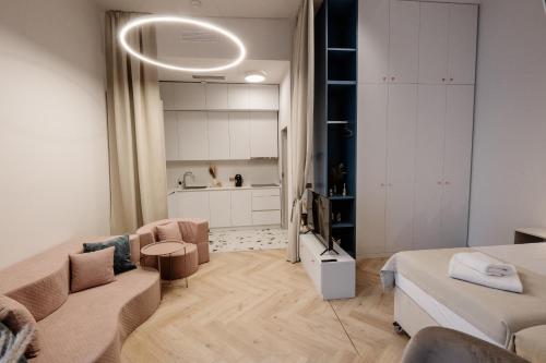 Khu vực ghế ngồi tại Boulevard Boutique B&B