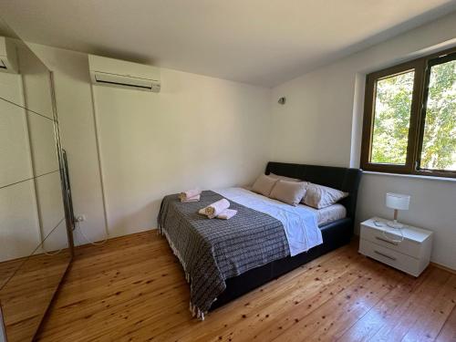 Katil atau katil-katil dalam bilik di Apartment Skok