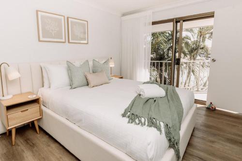 Katil atau katil-katil dalam bilik di 'Key Point' - Tranquil Getaway - Mooloolaba
