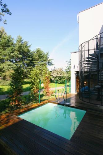 Bazén v ubytování Viimsi Spa & Waterpark nebo v jeho okolí