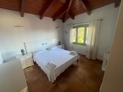 Ένα ή περισσότερα κρεβάτια σε δωμάτιο στο Villa Panorama