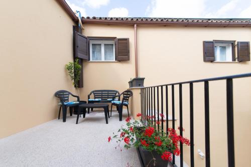 Balcone o terrazza di Palazzo Marchese Milo