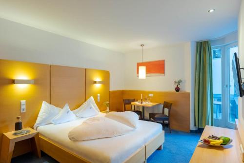 Ένα ή περισσότερα κρεβάτια σε δωμάτιο στο Gradiva Apartments