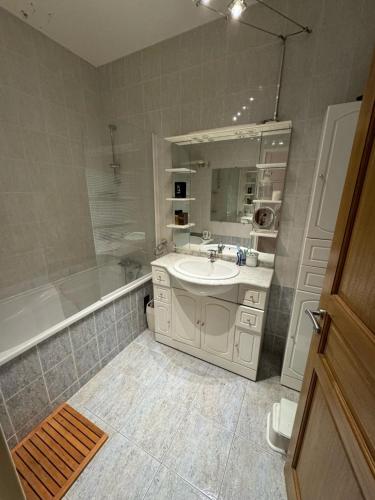 Koupelna v ubytování Appartement Le Boulogne