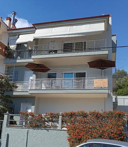 Μπαλκόνι ή βεράντα στο Dreamy Home by the Sea