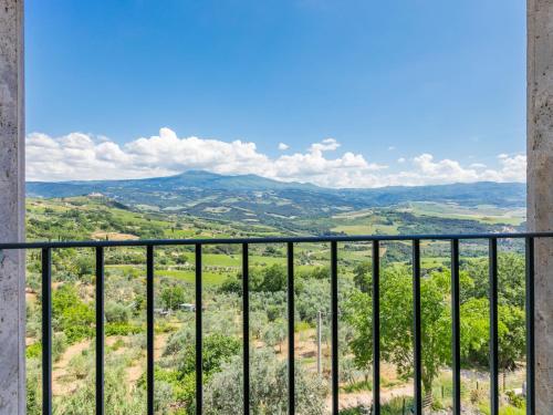 a view of the hills from a balcony of a building at Apartment Casa del Sole by Interhome in Castelnuovo dellʼAbate